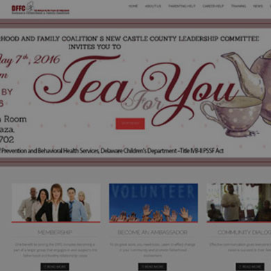 Graphic Design Get TWYSTEDDelaware Fatherhood and Family Coalition Website